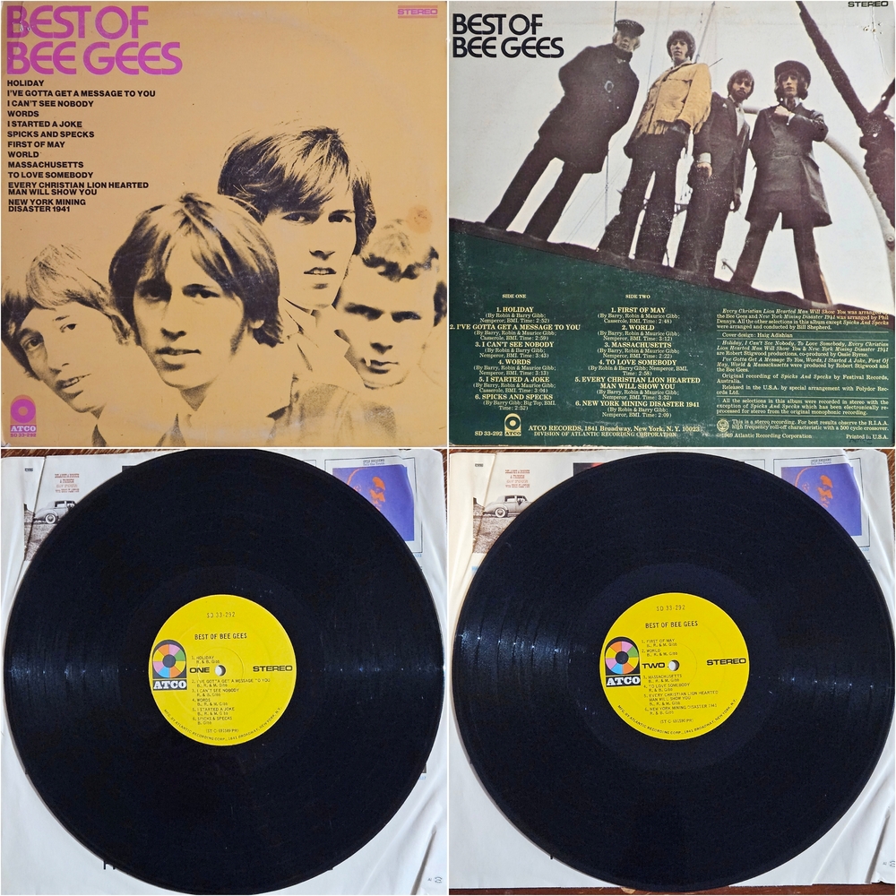 Best of Bee Gees Vinyl Record